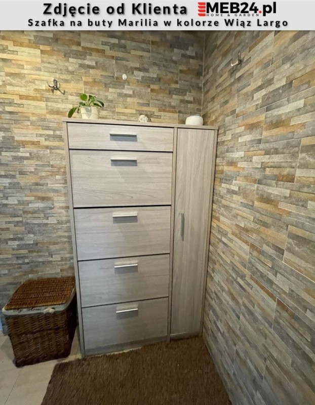 Szafka na buty Marilia do przedpokoju - zdjęcie od klienta