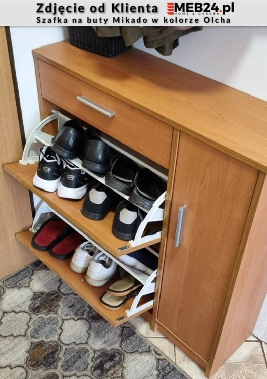 Szafka na buty Mikado do przedpokoju - zdjęcie od klienta