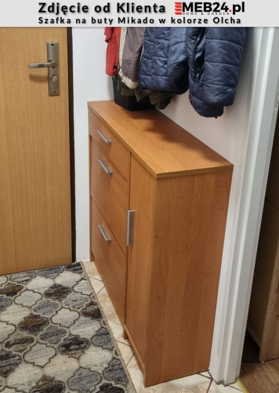 Szafka na buty Mikado do przedpokoju - zdjęcie od klienta