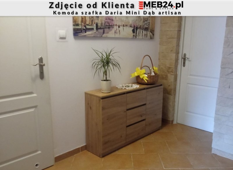 Komoda szafka Daria Mini Dąb artisan - zdjęcie od klienta