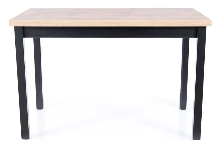 Stół Adam 120x68 dąb artisan/czarny