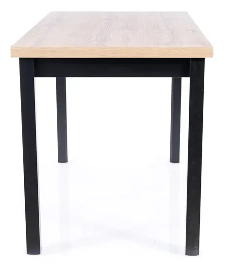Stół Adam 120x68 dąb artisan/czarny