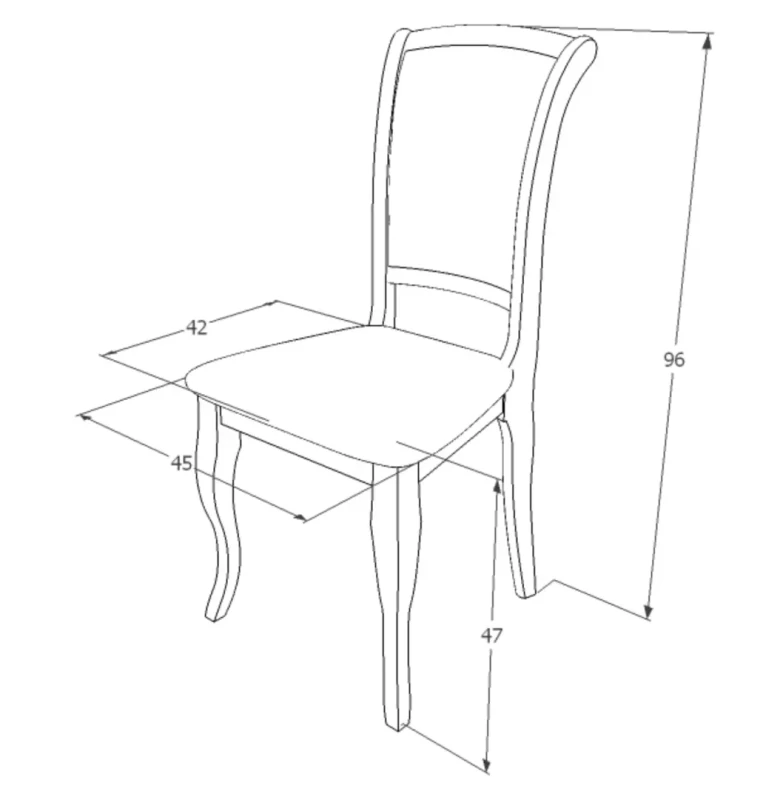 Krzesło MN-SC biały/beżowy