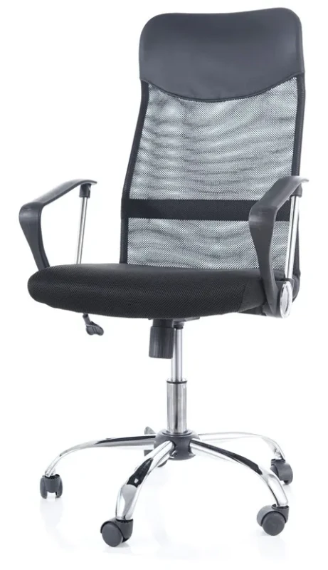 Fotel obrotowy Q-025 czarny