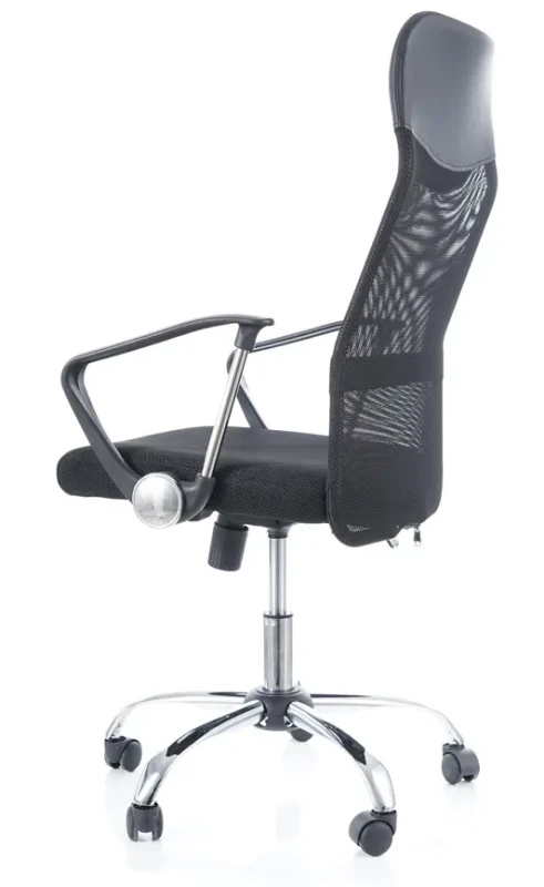 Fotel obrotowy Q-025 czarny