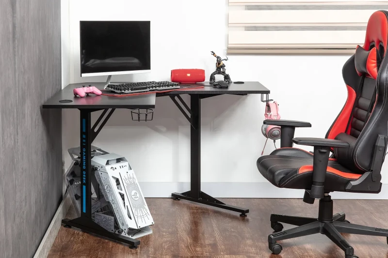 Biurko narożne B-219 czarny