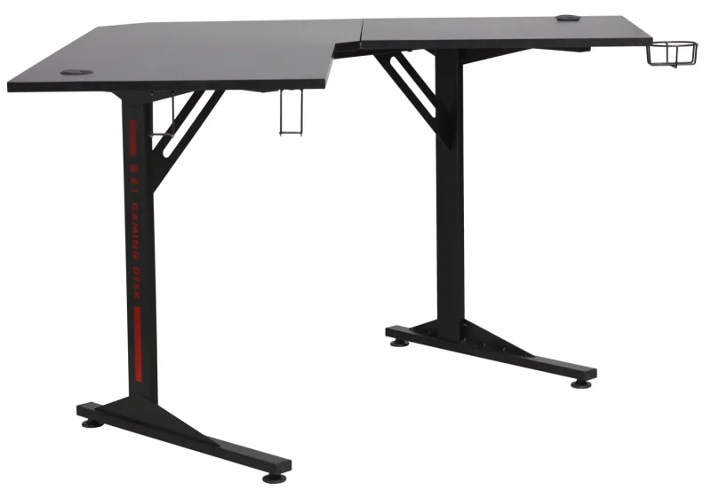 Biurko narożne B-219 czarny