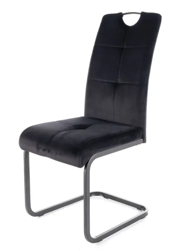 Krzesło tapicerowane Axo Velvet beż Bluvel 28