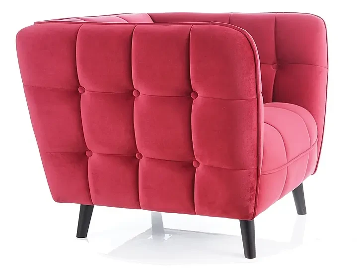 Fotel tapicerowany Castello 1 Velvet