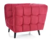 Fotel tapicerowany Castello 1 Velvet