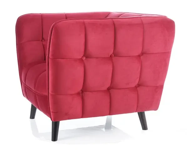 Fotel tapicerowany Castello 1 Velvet
