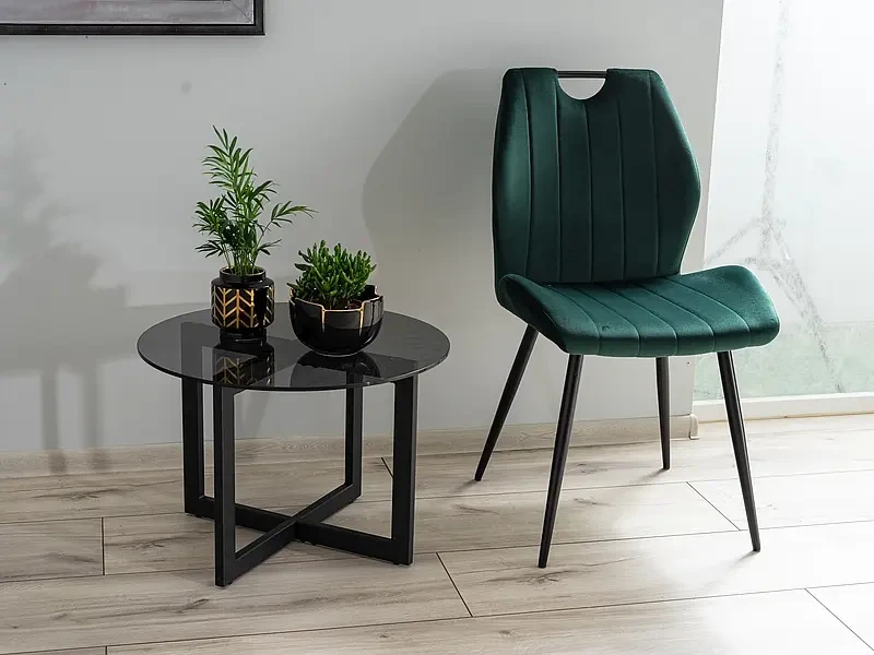 Krzesło tapicerowane Arco Velvet