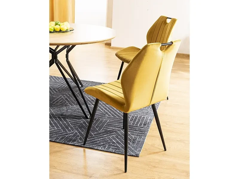 Krzesło tapicerowane Arco Velvet