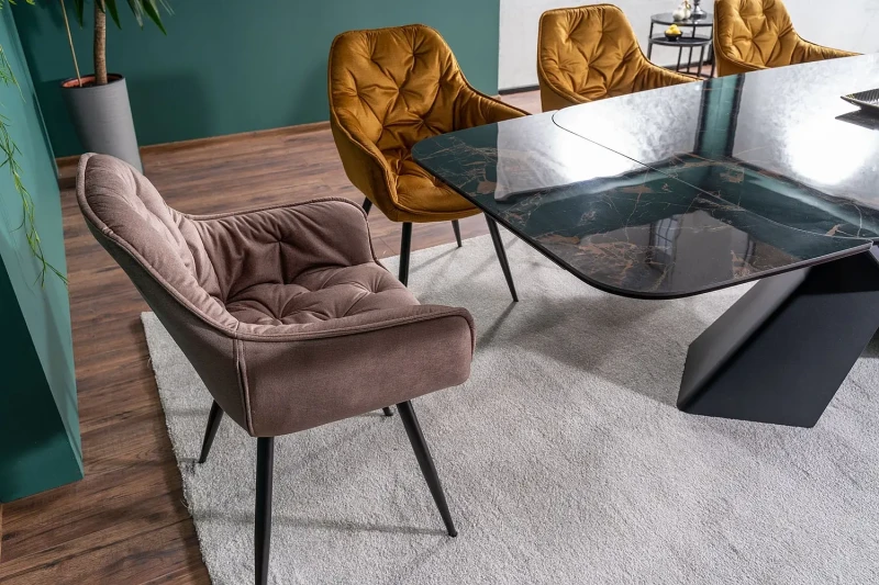 Krzesło tapicerowane Cherry Velvet