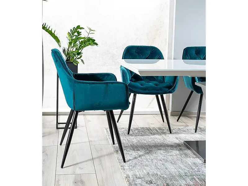 Krzesło tapicerowane Cherry Velvet