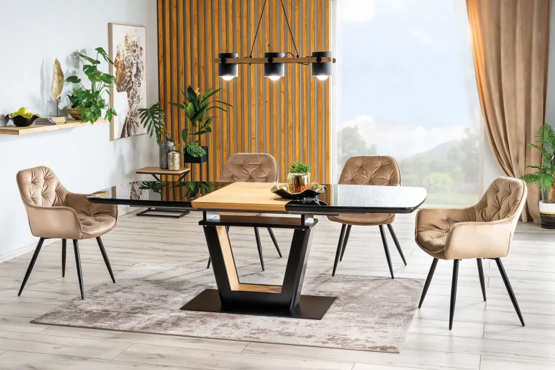 Krzesło tapicerowane Cherry Velvet