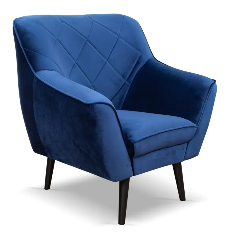 Zestaw wypoczynkowy tapicerowany Cindy High w stylu skandynawskim