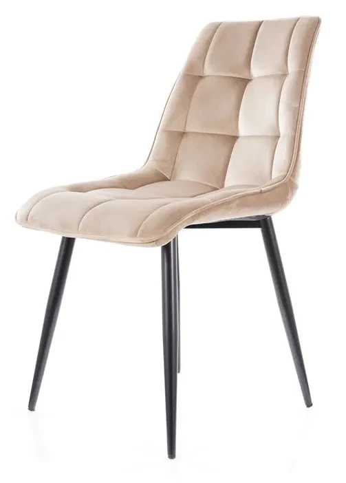 Krzesło tapicerowane Chic Velvet