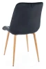 Krzesło tapicerowane Chic D Velvet