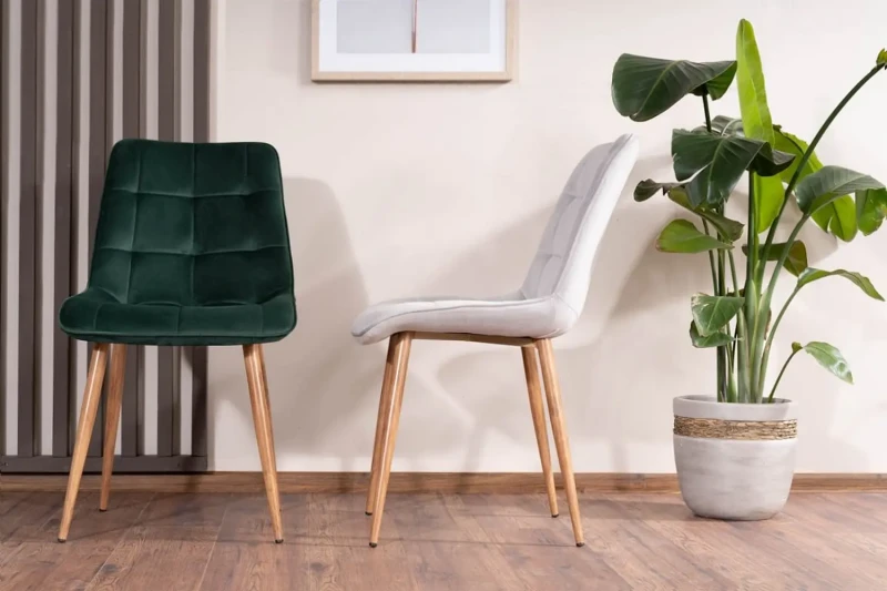 Krzesło tapicerowane Chic D Velvet