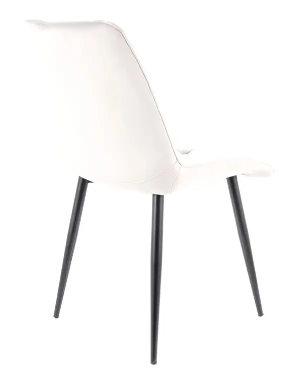 Krzesło tapicerowane Chic Velvet jasny szary Bluvel 03