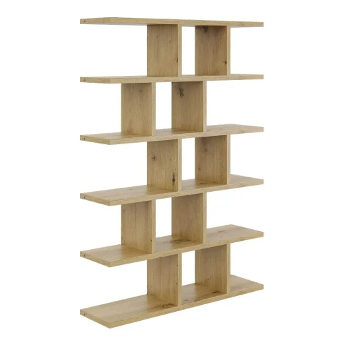 Regał wiszący Asan wybarwienia drewna