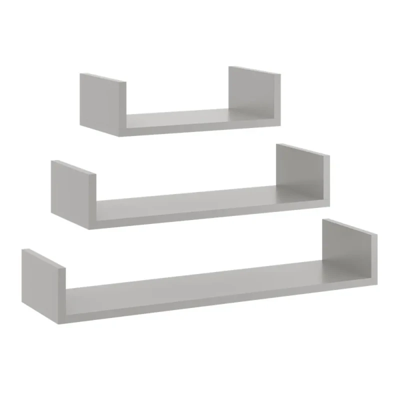 Półka Wisząca Etto szara jasna