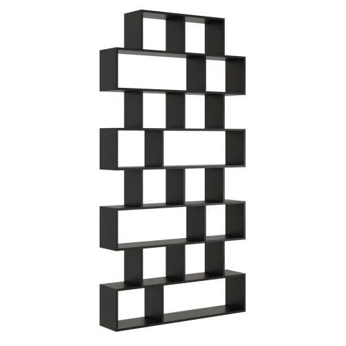 Regał stojący ścienny Hygge czarny