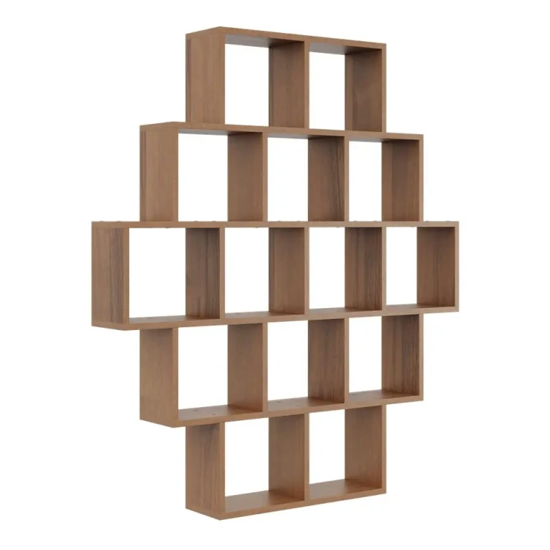 Regał wiszący Tomo orzech