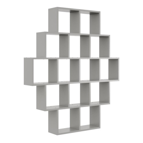 Regał wiszący Tomo szary jasny