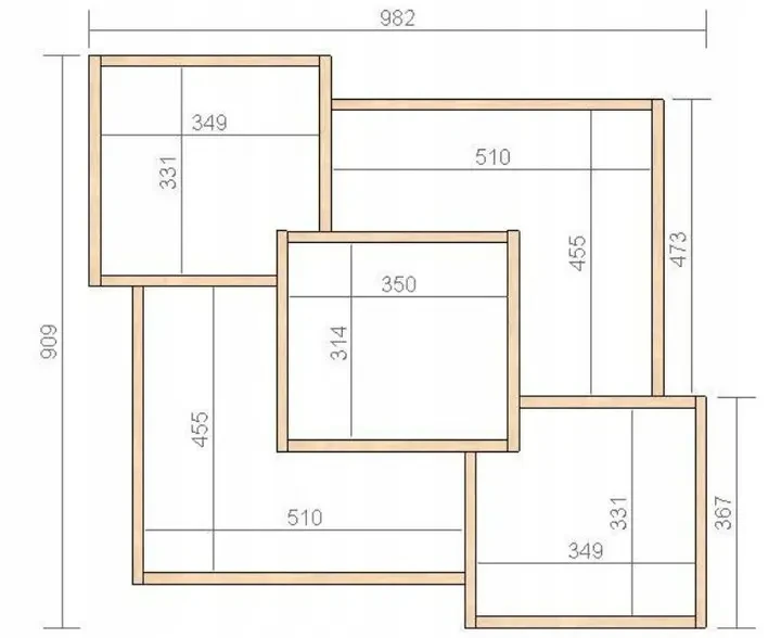 Półka Wisząca Roko