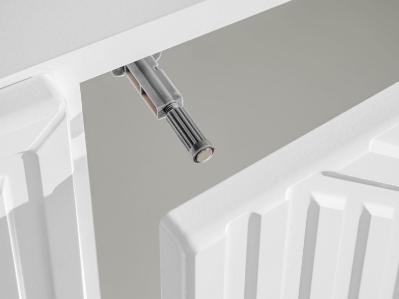 Komoda Pyramid 3D biała