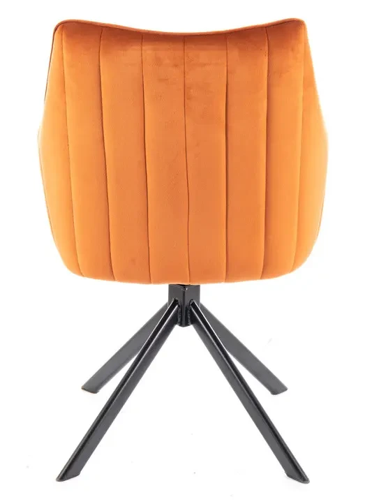 Krzesło tapicerowane Azalia Velvet cynamon Bluvel 4215