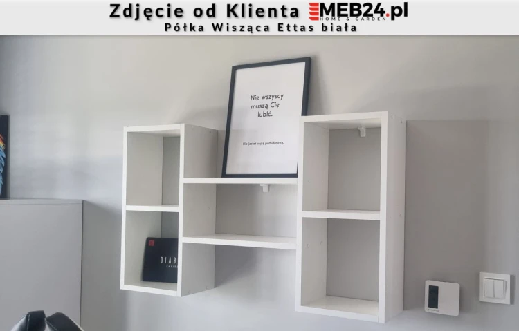 Półka Wisząca Ettas biała - zdjęcie od klienta
