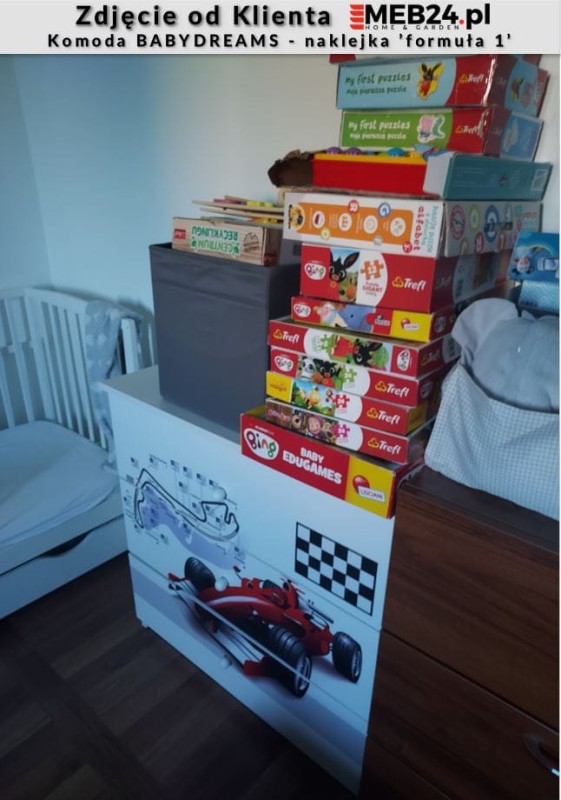 Komoda dla chłopca BABYDREAMS 3 szuflady - zdjęcie od klienta