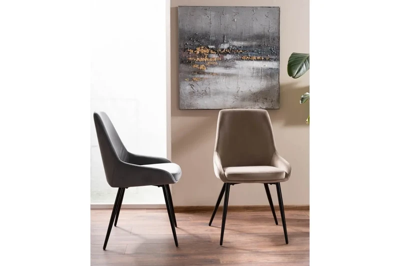 Krzesło tapicerowane Cobe Velvet