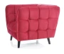 Fotel tapicerowany Castello 1 Velvet