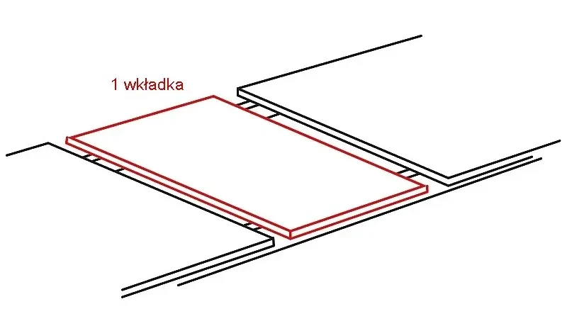 Stół rozkładany Dante 102-144 cm dąb artisan/czarny