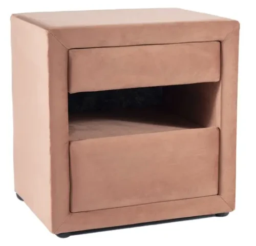 Szafka nocna ET-003 Velvet róż antyczny Bluvel 52