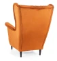Fotel tapicerowany Harry Velvet cynamon Bluvel 4215