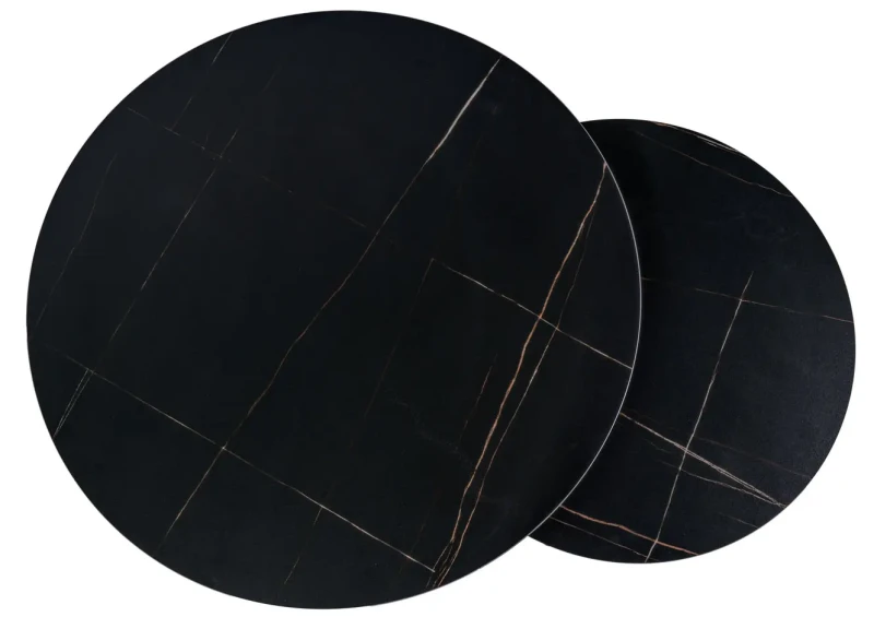 Zestaw stolików Ferrante D czarny