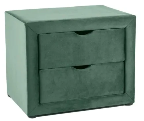 Szafka nocna ET-002 Velvet zielony Bluvel 78