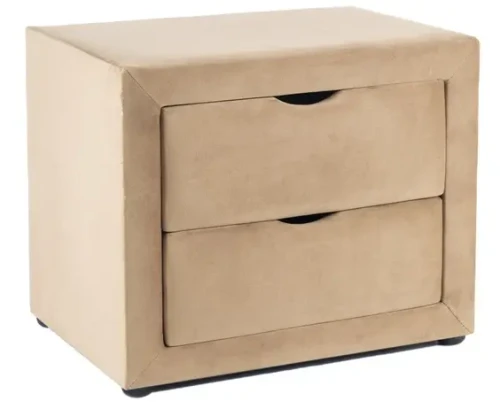 Szafka nocna ET-002 Velvet beżowy Bluvel 28