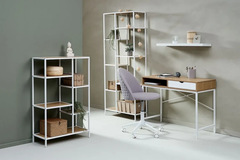 Biurko z szufladą B-027 dąb