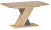 Stół rozkładany Exel 140-180 cm dąb artisan/antracyt