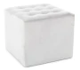 Pufa tapicerowana Lori Velvet jasnoszary Bluvel 03