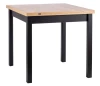 Stół rozkładany Flip 80-160 cm dąb artisan/czarny