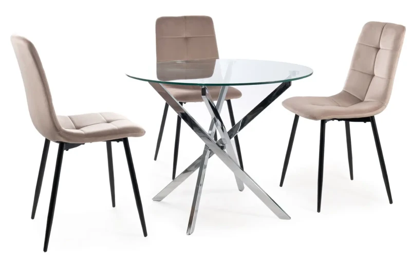 Krzesło tapicerowane Ivo Velvet