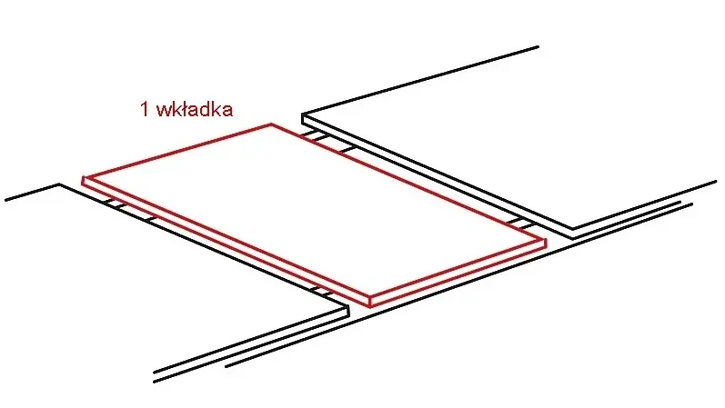 Stół rozkładany Galaxy 100-168 cm dąb artisan/czarny