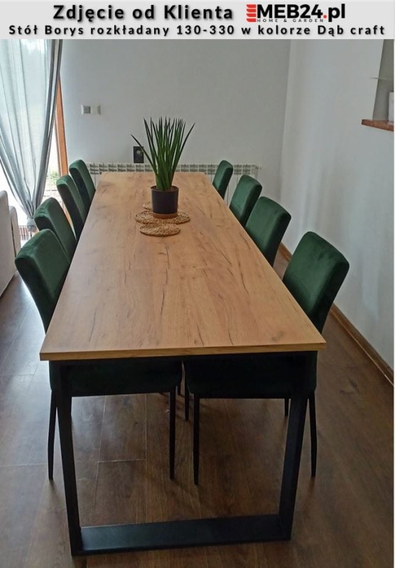 Stół Borys rozkładany 130-330 - zdjęcie od klienta